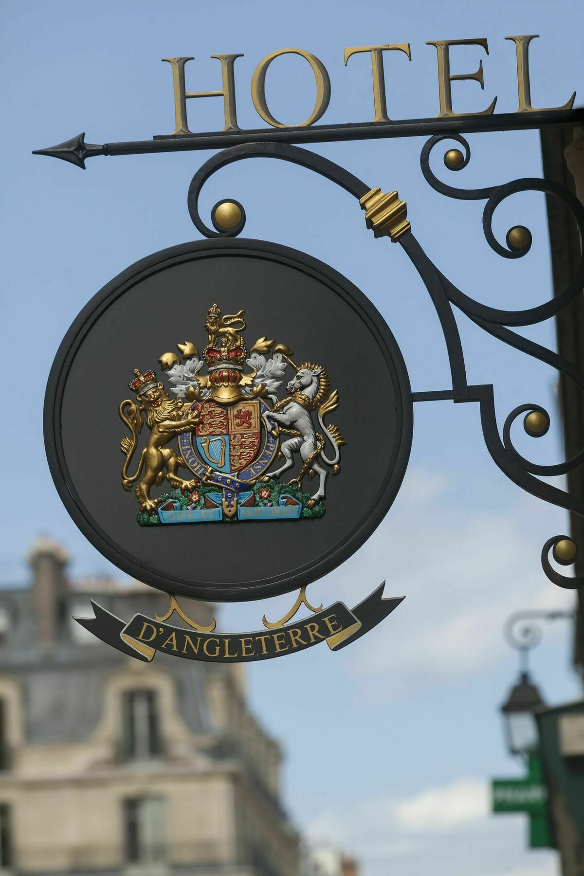 Hotel D'Angleterre Párizs Kültér fotó