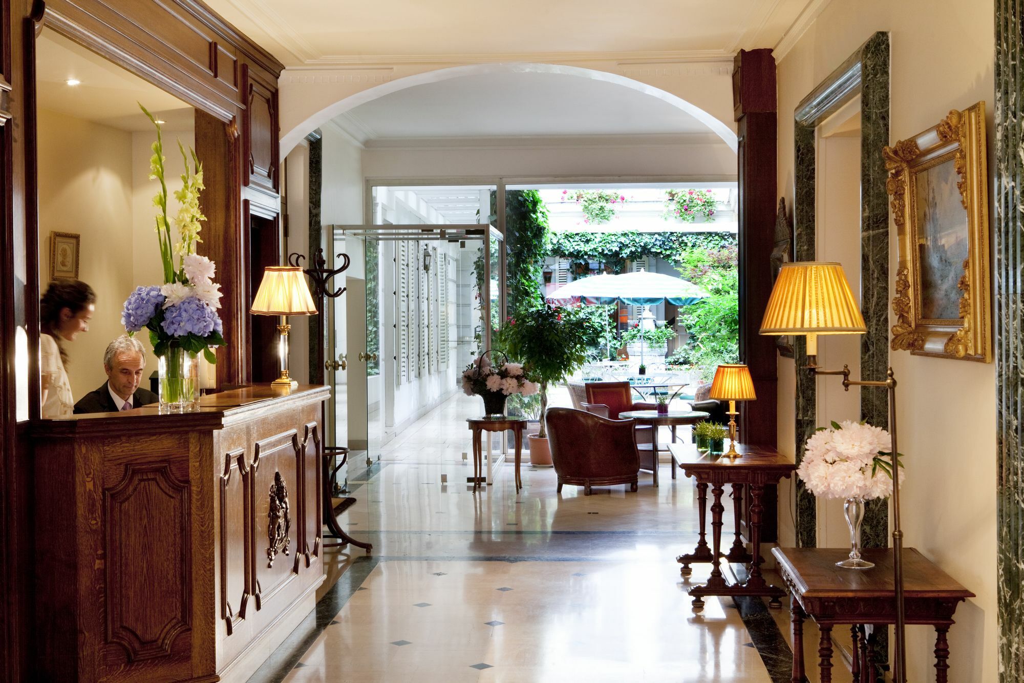 Hotel D'Angleterre Párizs Kültér fotó
